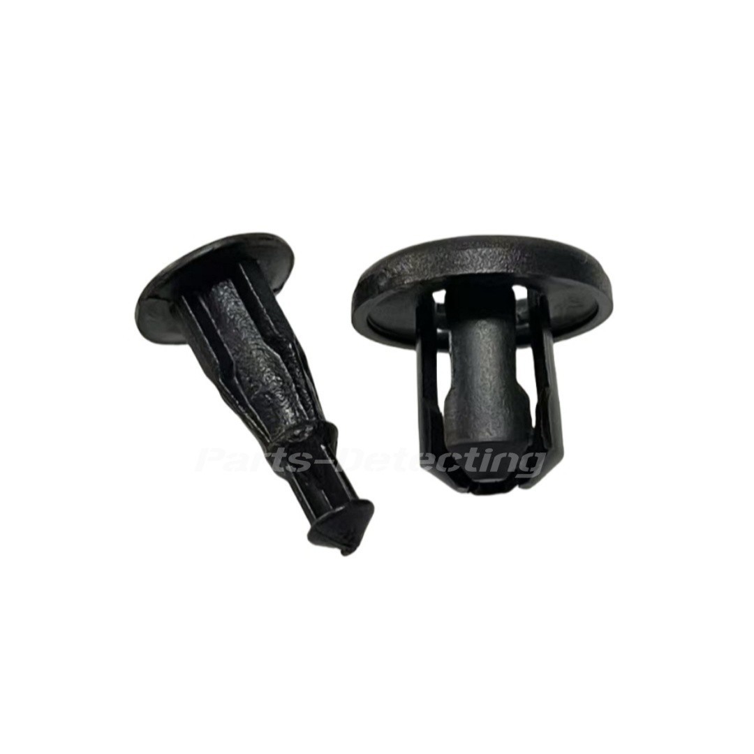 100Pcs Bumper Clips Hood Fender Push Rivets Retainer Fasteners For Honda W