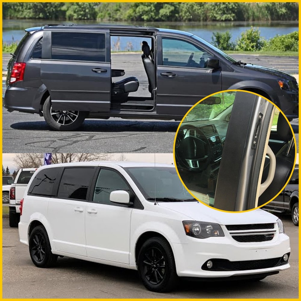 Door Applique Front Right RH Pillar B Trim Molding for 2008-2020 Dodge Chrysler