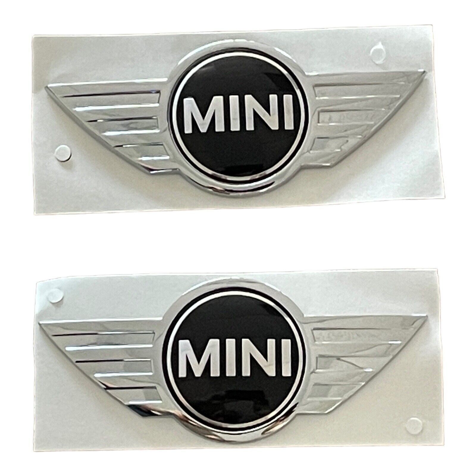 2007-2013 Mini Cooper S Front and Rear Emblem Set 5114754973 R56 R57 Genuine OEM