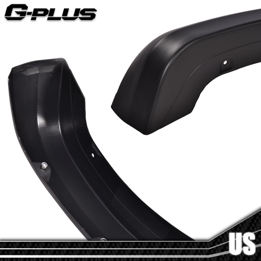 4Pcs Fender Flares Front&Rear Fits For 2004-2015 Nissan Titan Pocket Style Black