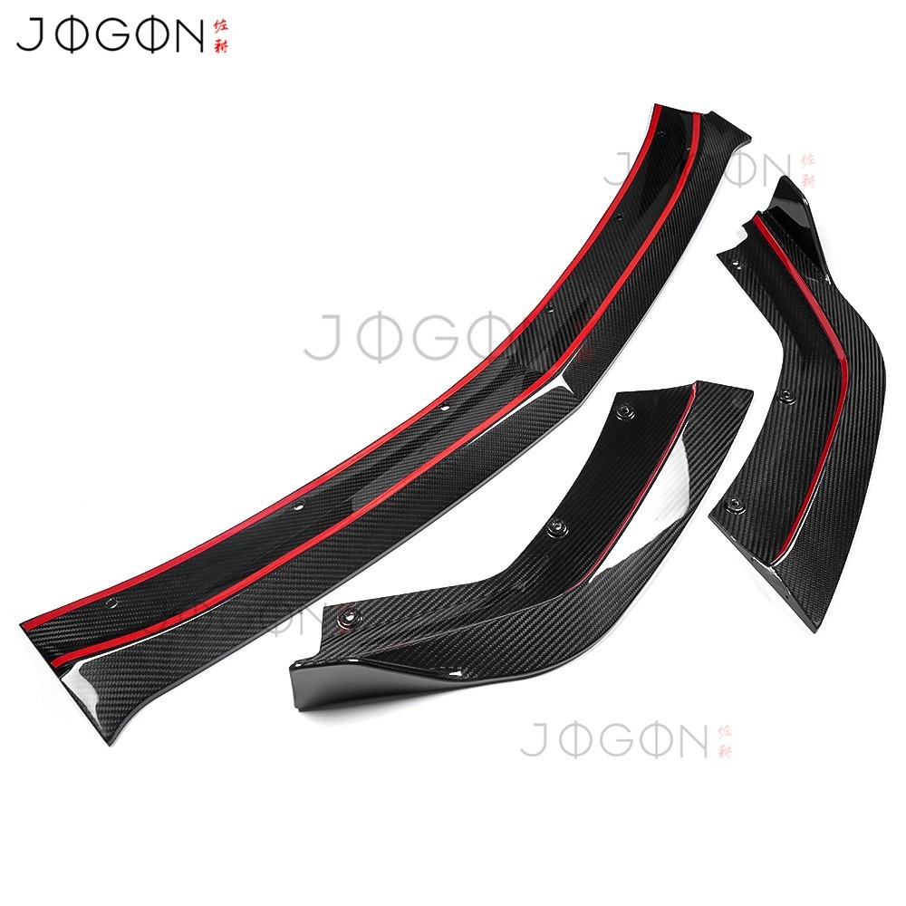 Carbon For Acura Integra Type S 2023 2024-2026 Exterior Front Bumper Lip Trims