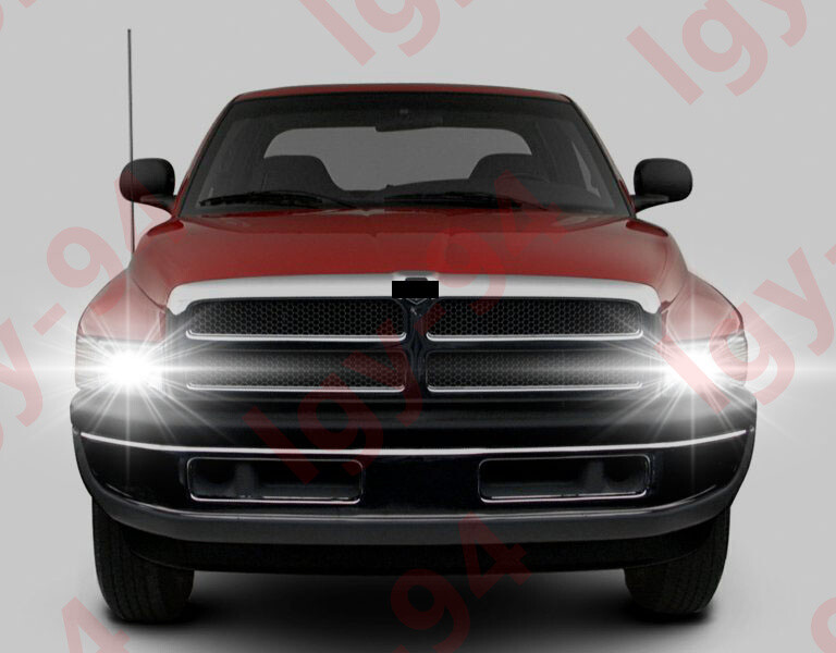 For Dodge Ram 1500 2500 3500 1994-2001 -2X 6000K LED Headlight Bulb High Lo Beam