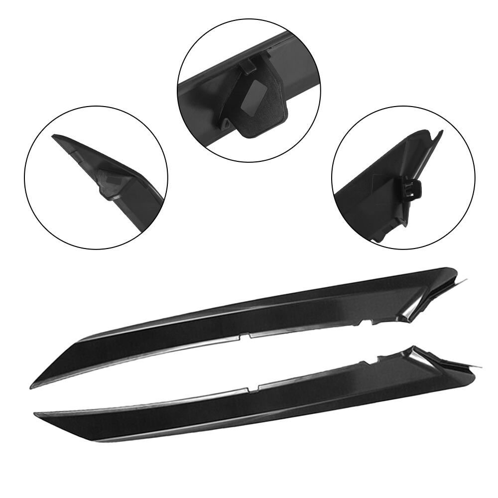 For 2018-2021 Toyota Camry SE XSE Front Bumper Headlight Filler Trim Panel Parts