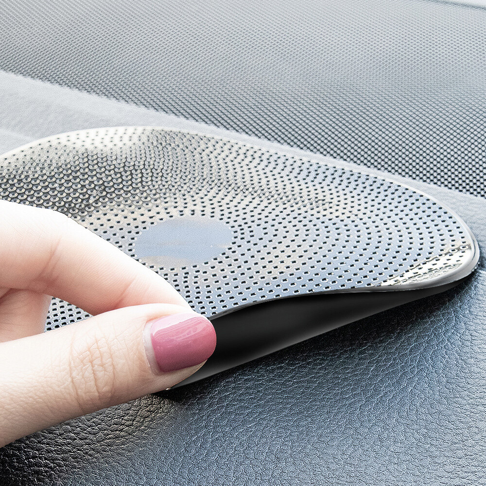 1x Car Dashboard Non-Slip Pad Sticky Grip Mat Black Car Interior Accessories