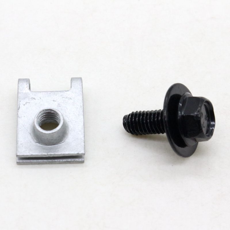 10 Screws Bolts & U-Nut Clip Retainers Kit Fits Mazda 3 5 6 CX-3 CX-30 CX-5 CX-9
