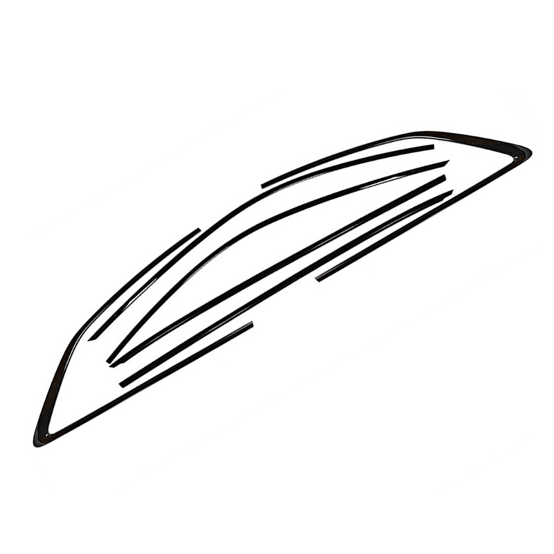 Chrome Black For Audi A5 S5 RS5 Coupe 2017-24 Car Window Strip Cover Decor Trim