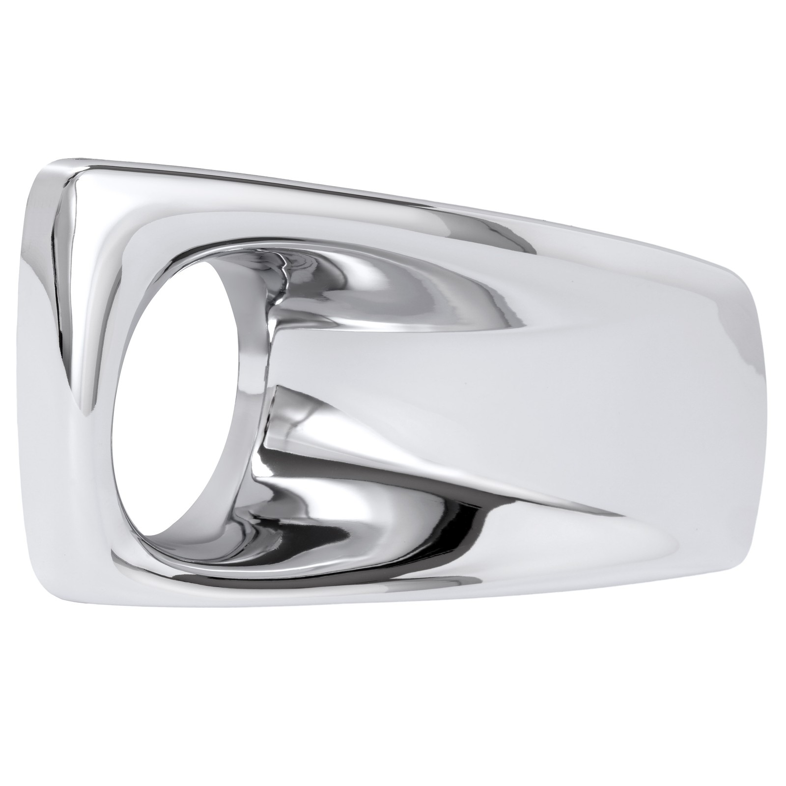 Passenger Side Fog Light Trim Fog Lamp Cover For Kenworth T660 2008-2015 Silvery