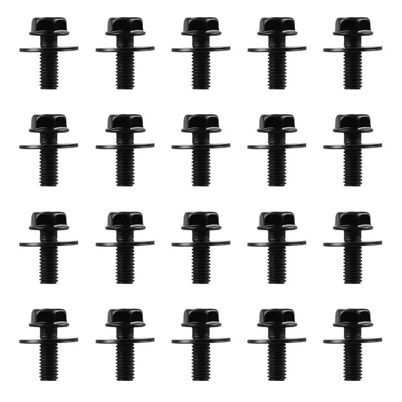 20X Bolts Body Hood Fender Bumper Screws Clips Retainer For Honda Civic Accord