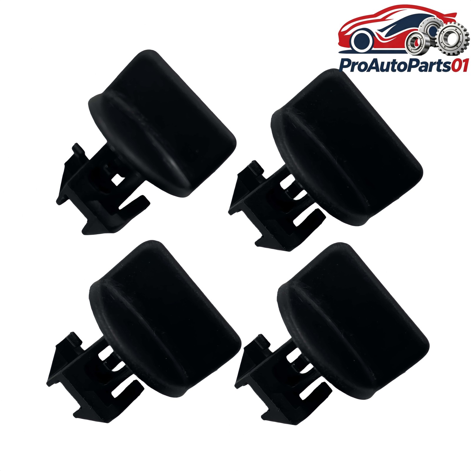 4 Rear Bumper Hitch Trim Cover Nut Retainer For Chevy Traverse GMC Yukon Acadia