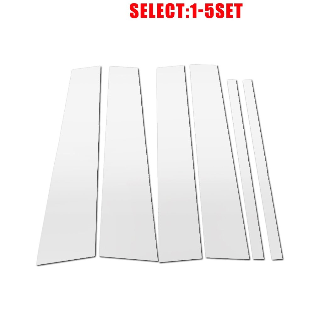 Exterior Chrome Pillar Post Cover Trim For Nissan Titan Crew Cab 2004-2015 6-30X