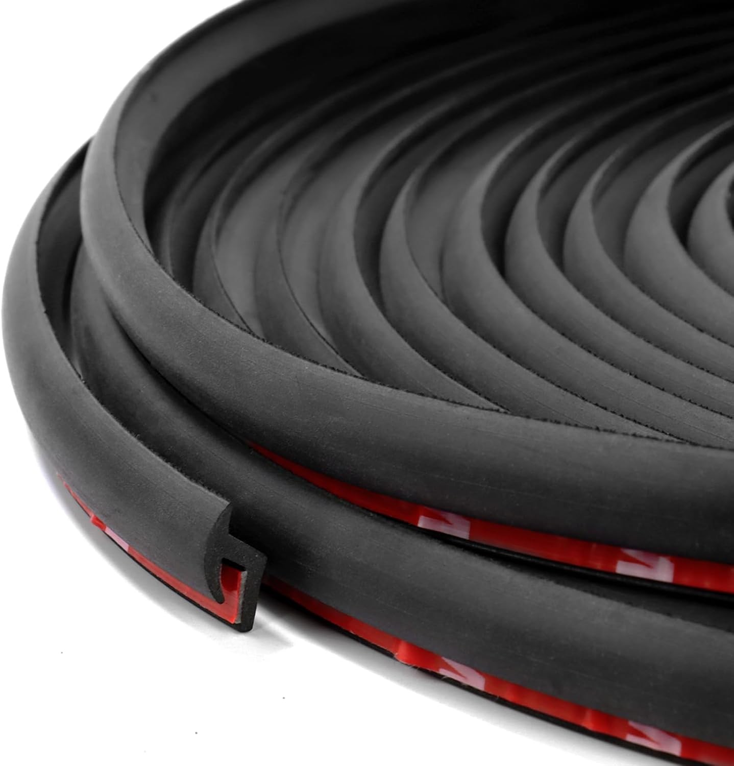 T-Style Truck Fender Flares Edge Trim Wheel Wells Seal Strip Rubber for Truck