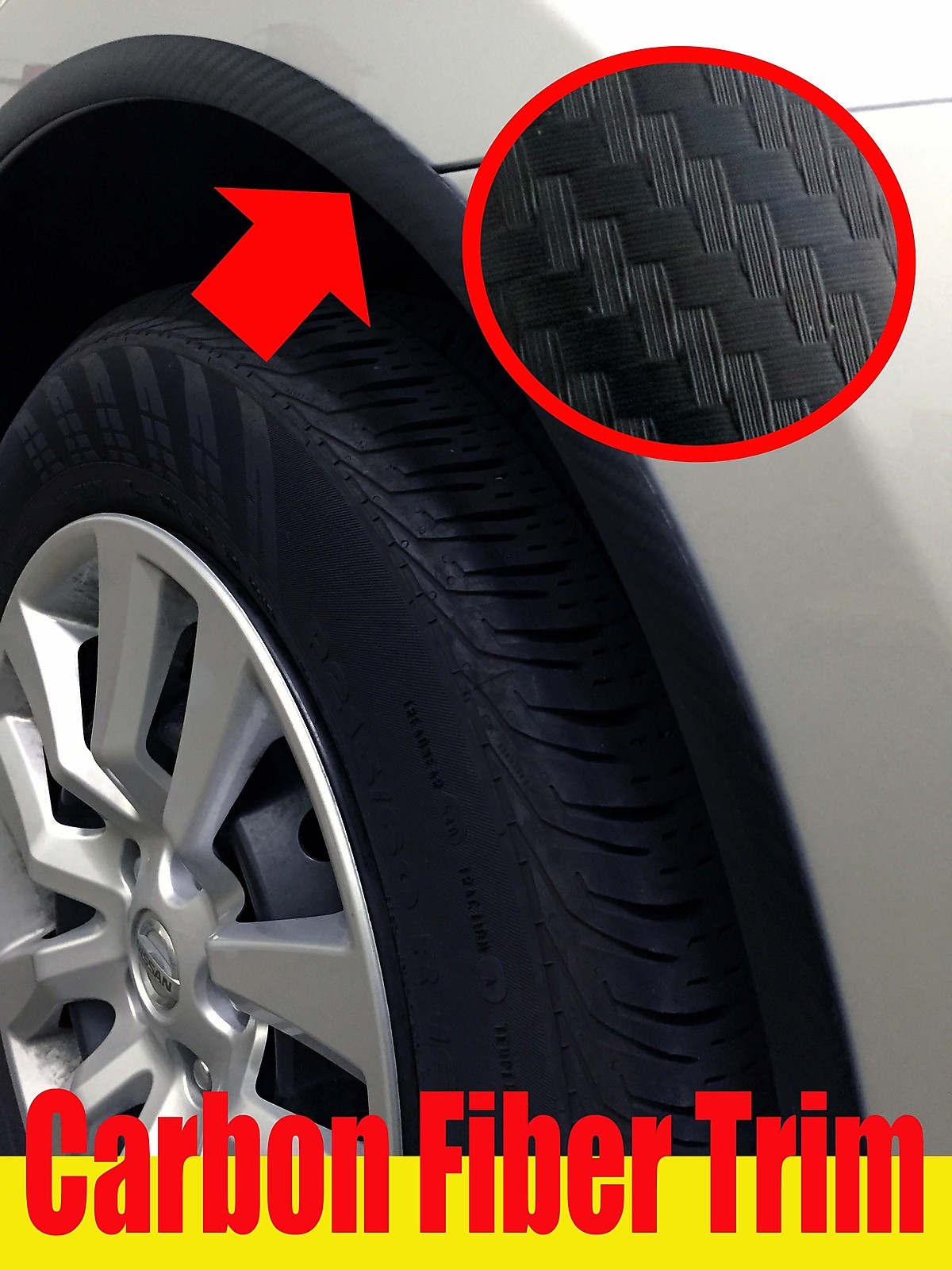 CARBON FIBER WHEEL WELL FENDER ACCENT TRIM MOLDING 4PC W/5YR WARRANTY (renault)