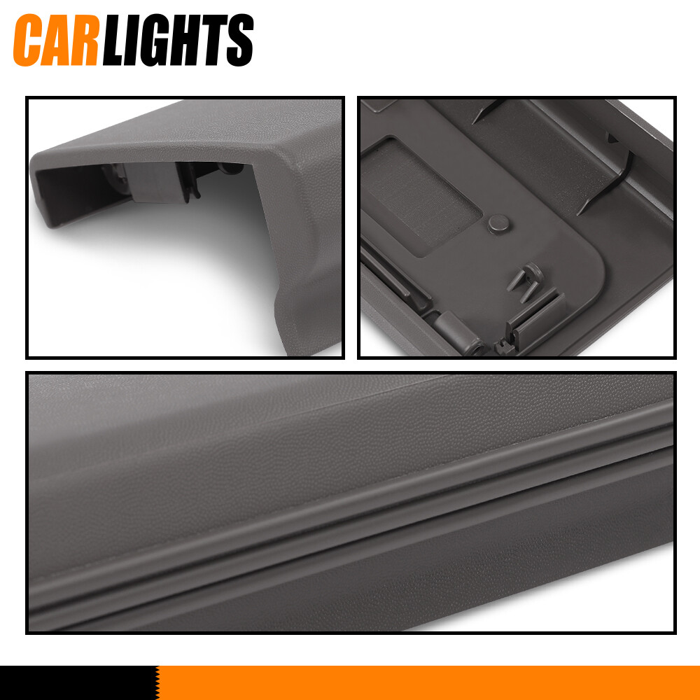 Fit For 08-16 Ford F250 F350 King Ranch Flex Step Tailgate Trim Cap Molding Kit