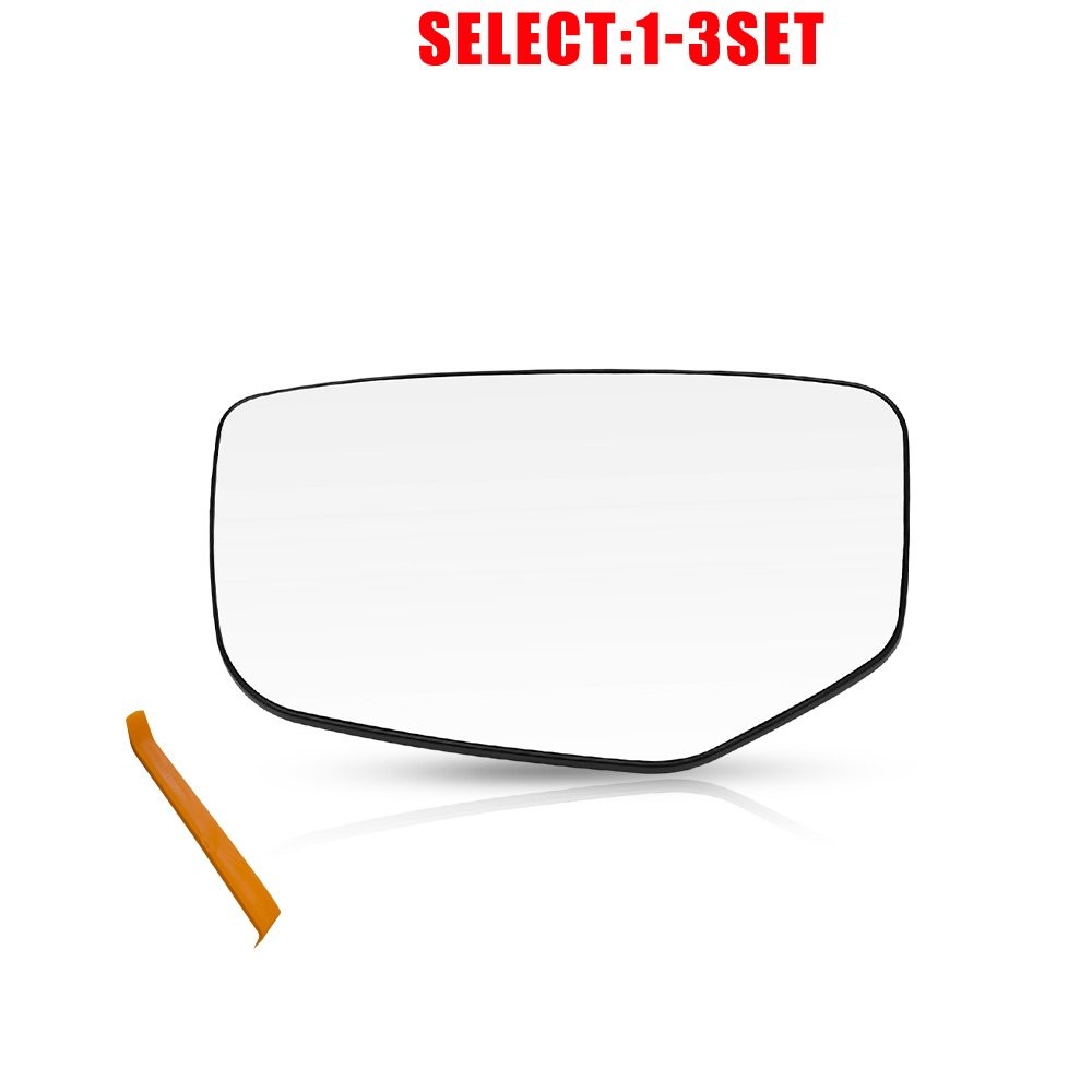 Heated Mirror Glass LH For Honda Accord 2009 2010 11 12 with Backing Plate 1-3X