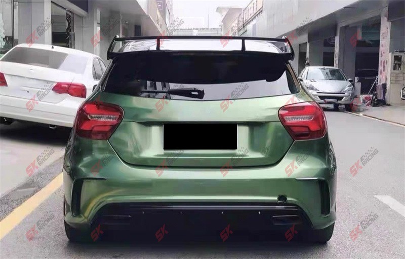 Forged/Carbon Fiber Rear Roof Spoiler Wing Fits Benz A-Class W176 Hatchback A200