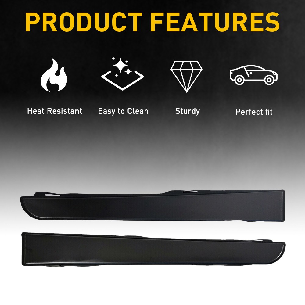 FOR TOYOTA TACOMA 4WD 1995-1997 FRONT BUMPER GRILLE HEADLIGHT FILLER TRIM PANELS