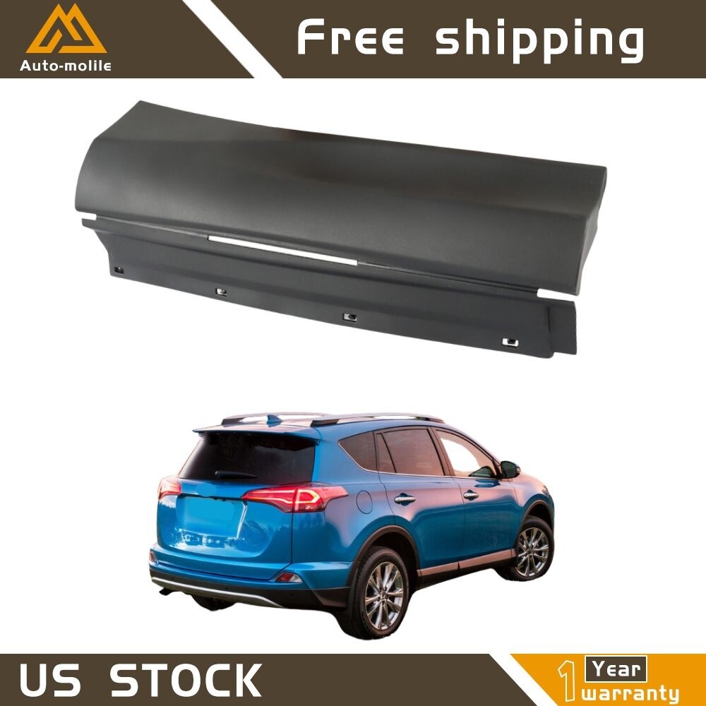 Black For Toyota RAV4 2013-2015 Passenger Side Door Molding Right Rear TO1505105