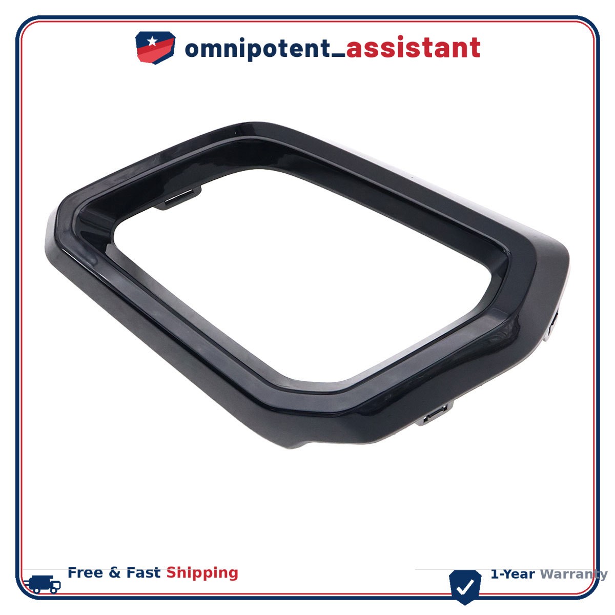 For 2023-2025 Honda CR-V Front Bumper Trim Molding Left Right Side Black