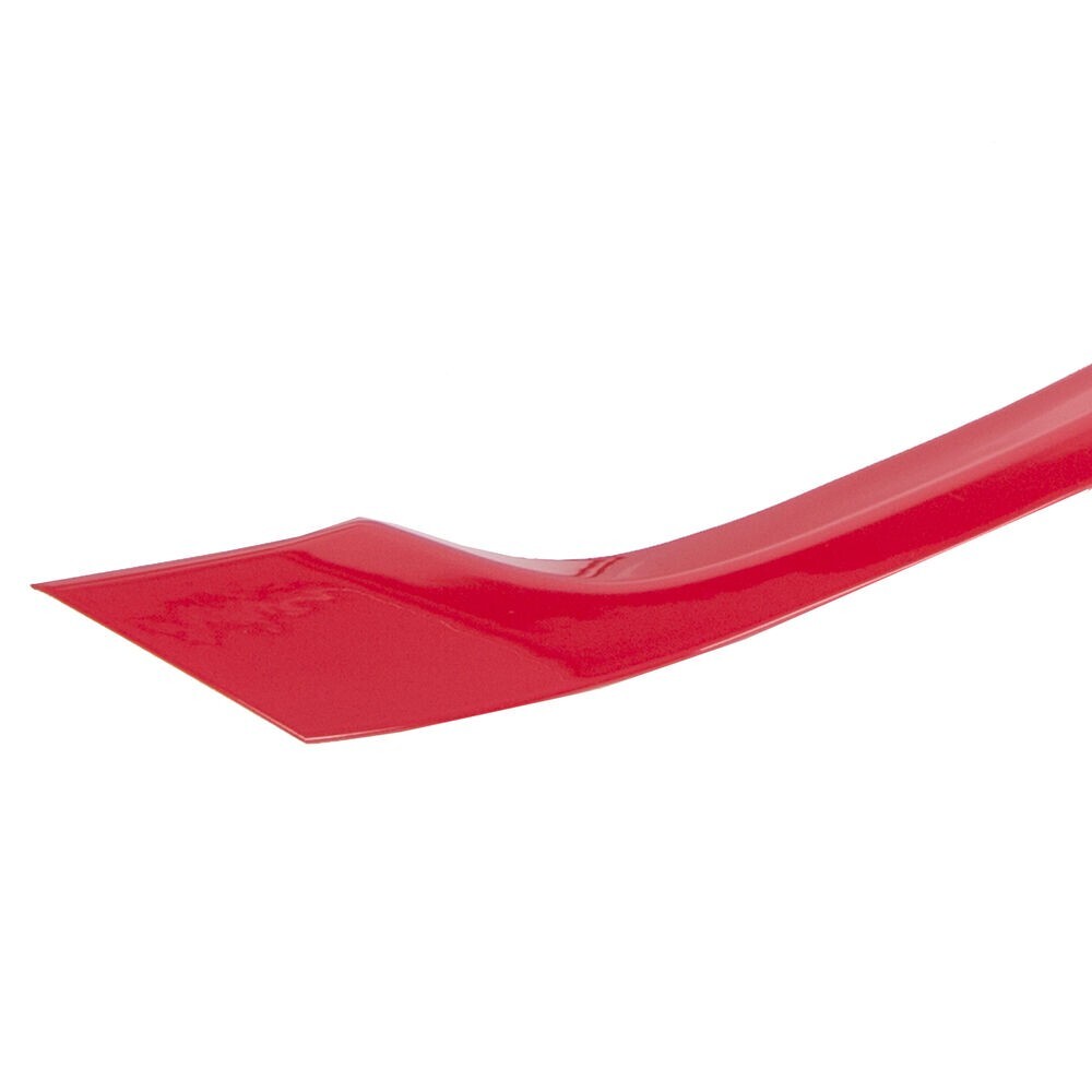 FOR 2016-2021 HONDA CIVIC JDM GLOSSY RED ABS FRONT GRILL TRIM COVER GARNISH- 3PC