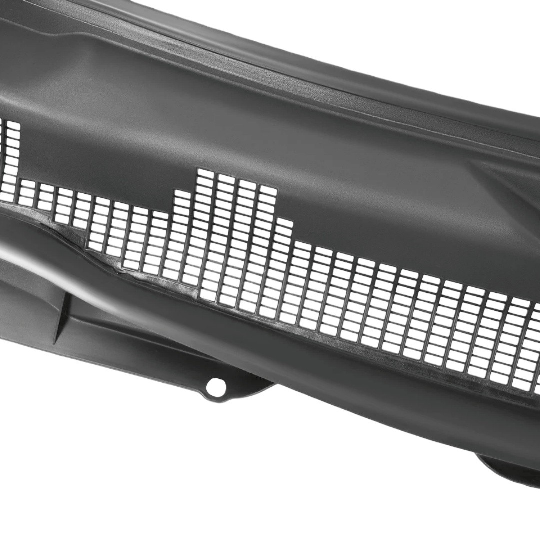 Front Grille Wiper Cowl Black Windshield Panel For 09-24 Ram 1500 2500 3500