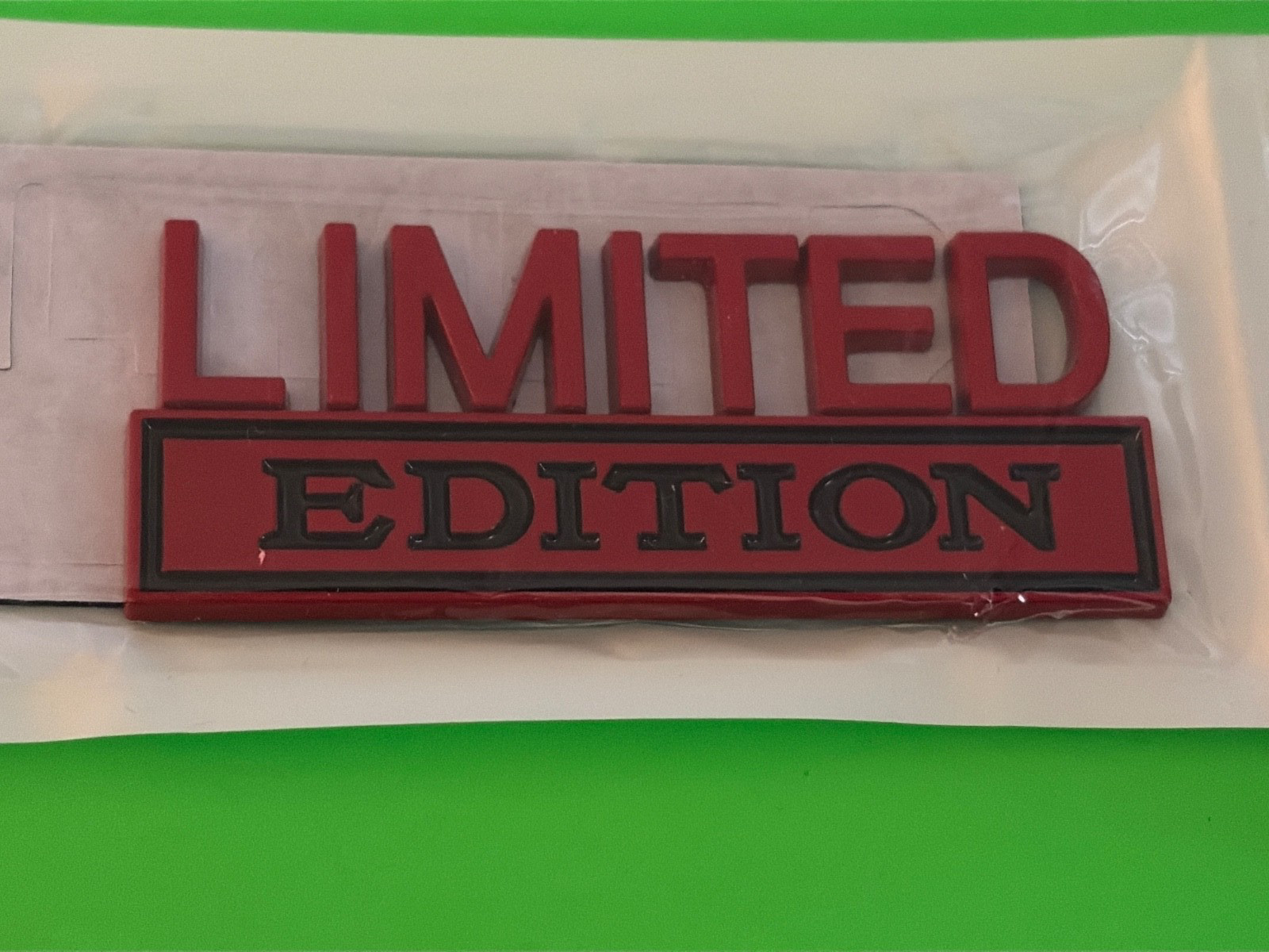 1x Red LIMITED EDITION Logo Emblem Badge Decal Stickers Decor Car Accessories