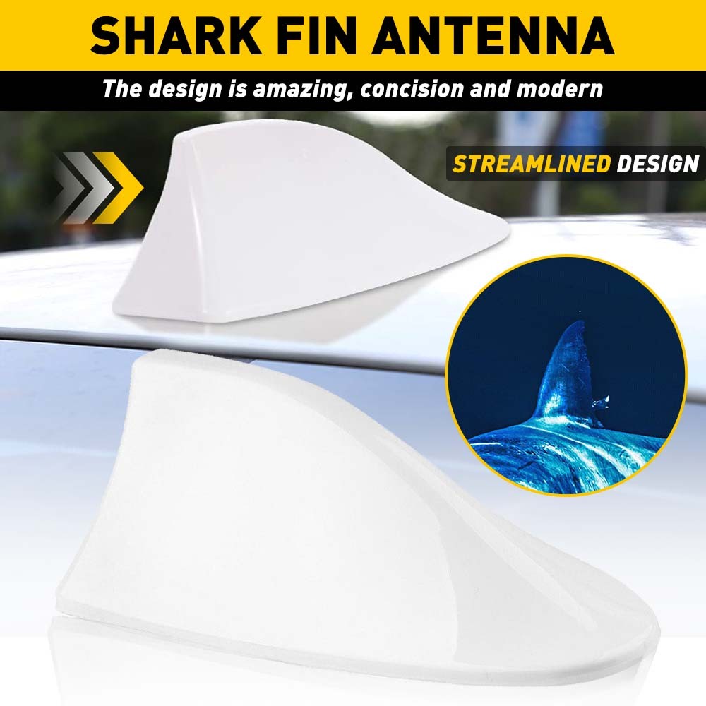 AM/FM Antenna Shark Fin For Hyundai 2011-2016 White Elantra USA 96210-3X100YAC