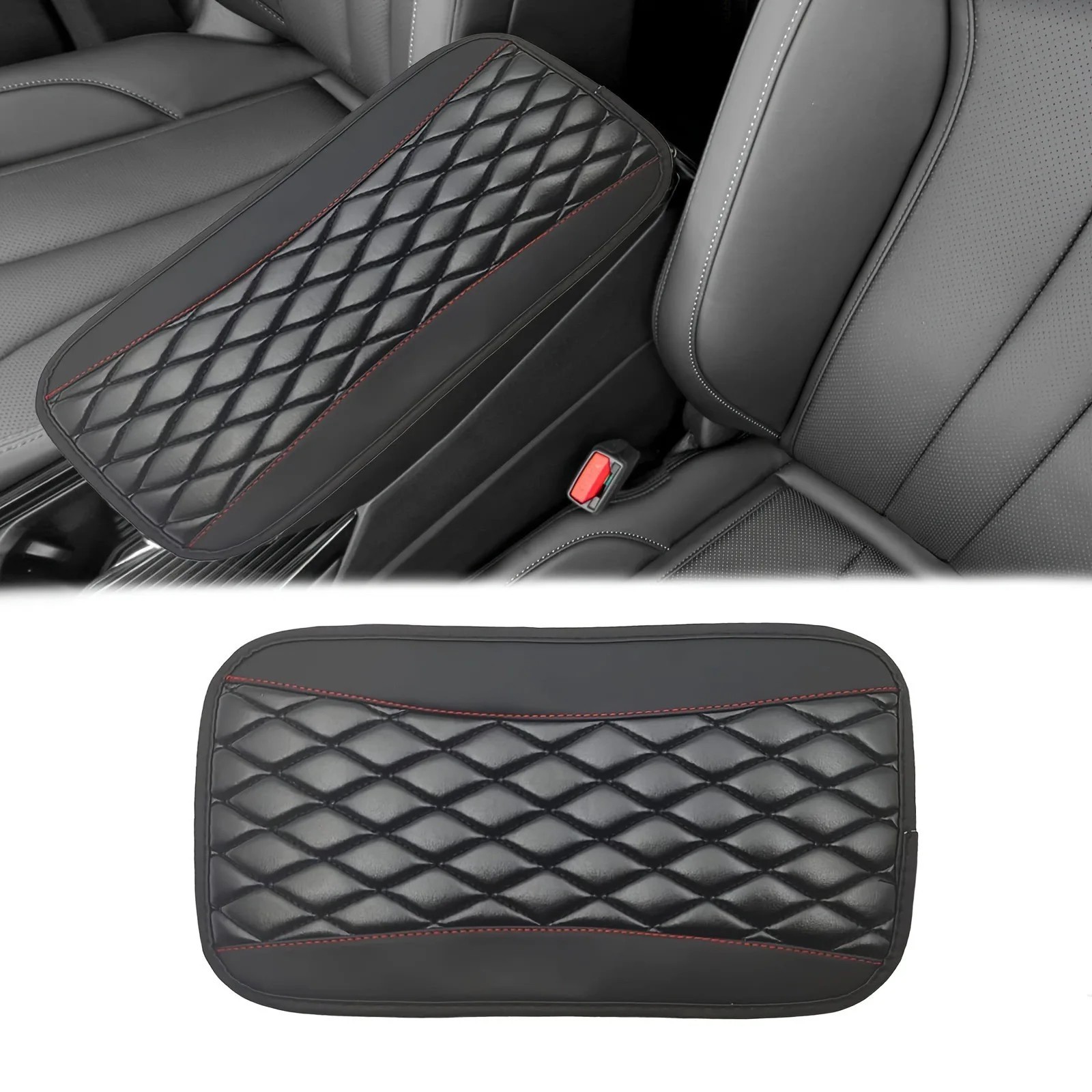 Universal Car Armrest Pad Cover Protector Center Console Box Cushion Mat