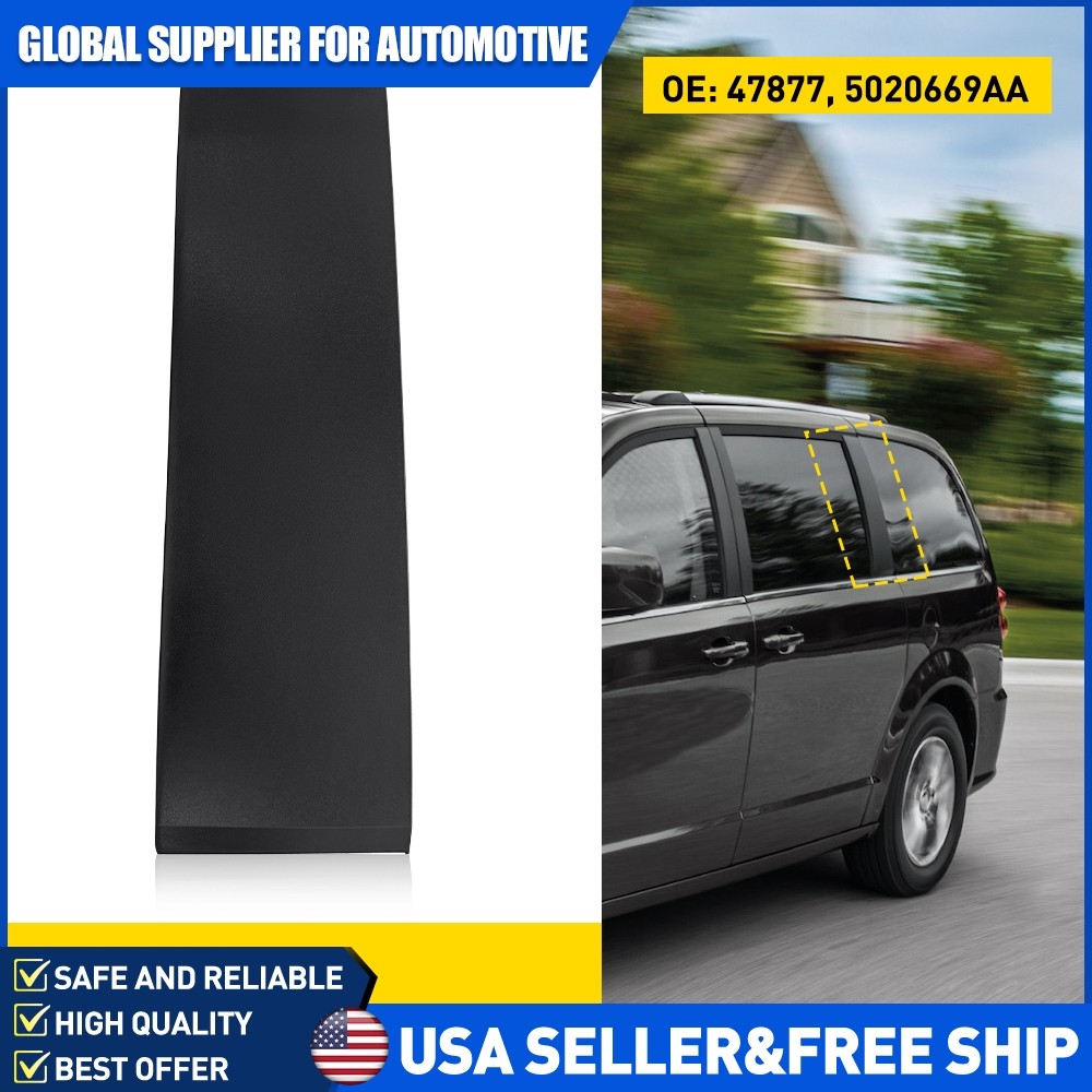 Rear Left Rearward Door Molding Trim For Grand Caravan Town and Country 47877