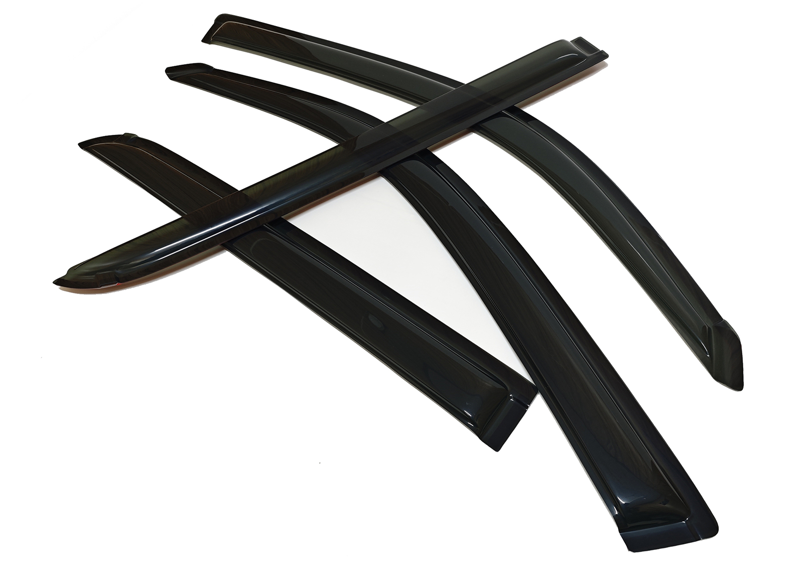 Fit 2001-2007 Toyota Sequoia Window Visors Sun Vent Shade Rain Wind Guards Smoke