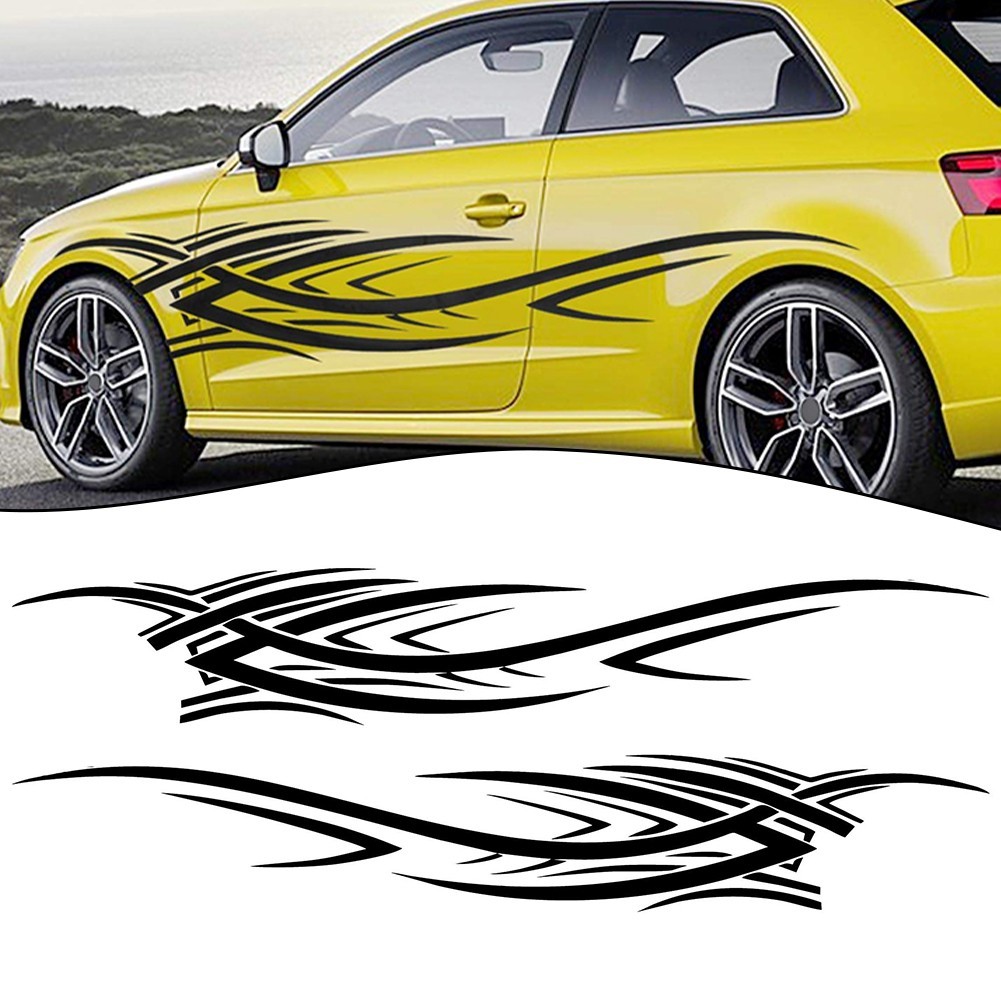 Upgrade Your Car’s Look with Flame Racing Stripe Decals Superior Quality