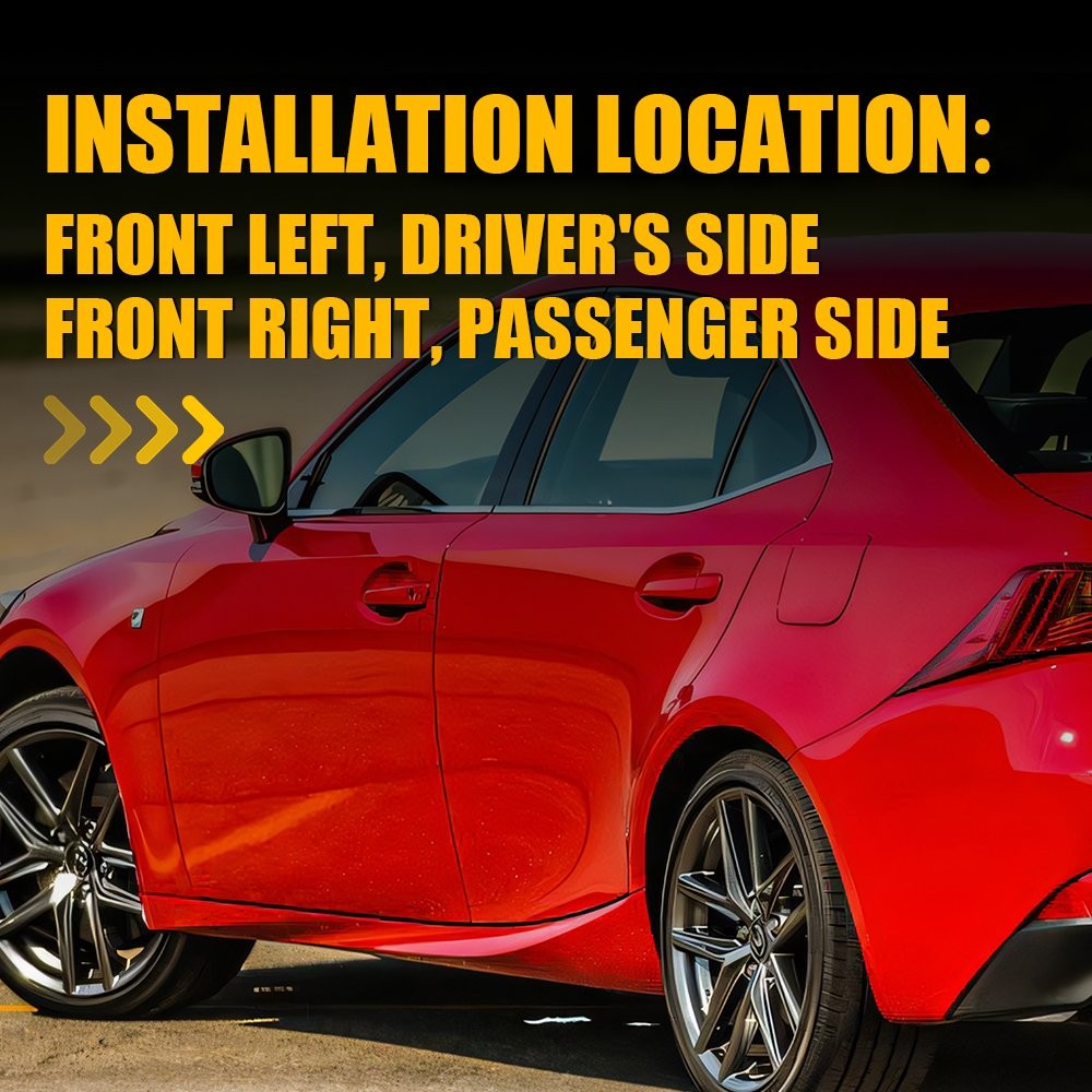 FOR ES350 ES300h IS250 IS350 IS500 LH&RH Side Mirror Glass Heated Blind Spot USA