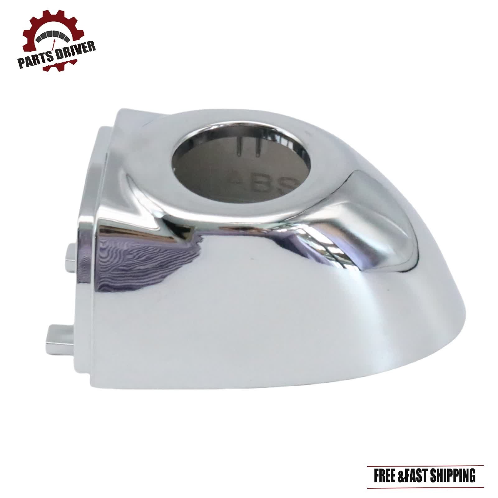 Silver Chrome Door Front Outer Handle Trim Molding Cap For Fiat 500X 2016-2021