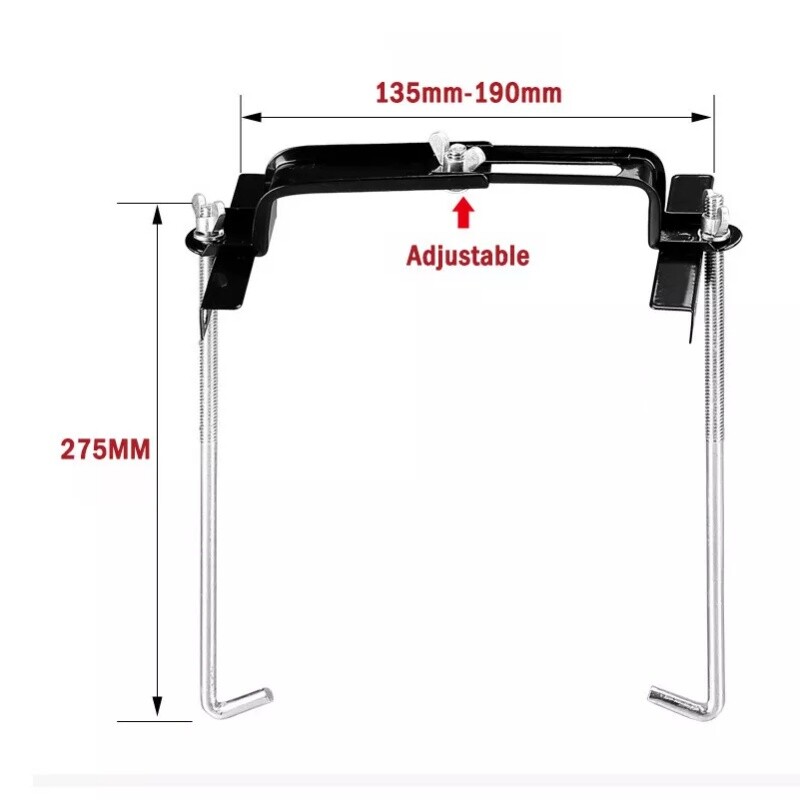 7.48″/10.63″ Car Storage Battery Holder Adjustable Stabilizer Rack Mount Bracket