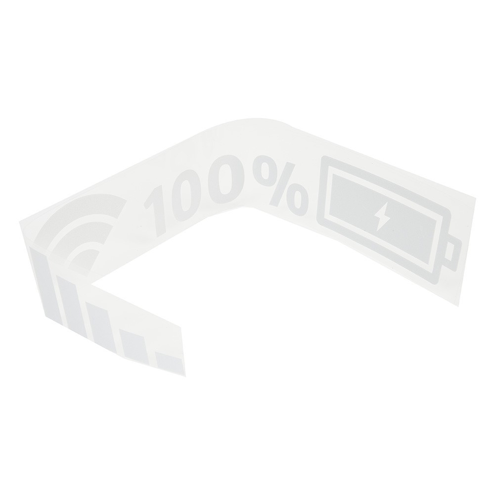 Battery Level Signal Car Vinyl Reflective Stickers Decals Decor High Quality
