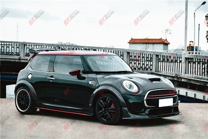 Carbon Fiber/Unpainted Side Fender Flare Wheel Arch Cover Fits Mini Cooper F56