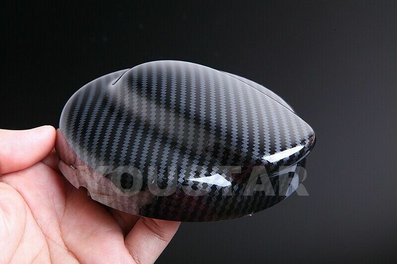 CARBON EFFECT Gas Cap Fuel Cover for MINI Cooper S Clubman R55 07-14 R56 06-13