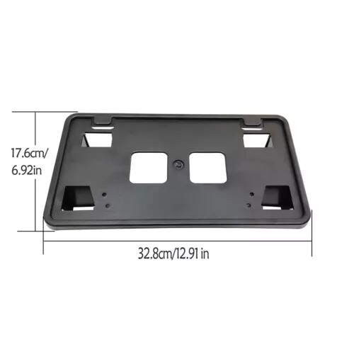 For 21-23 Ford F-150 5.0L 3.3L Front Bumper License Plate Bracket Mount Holder