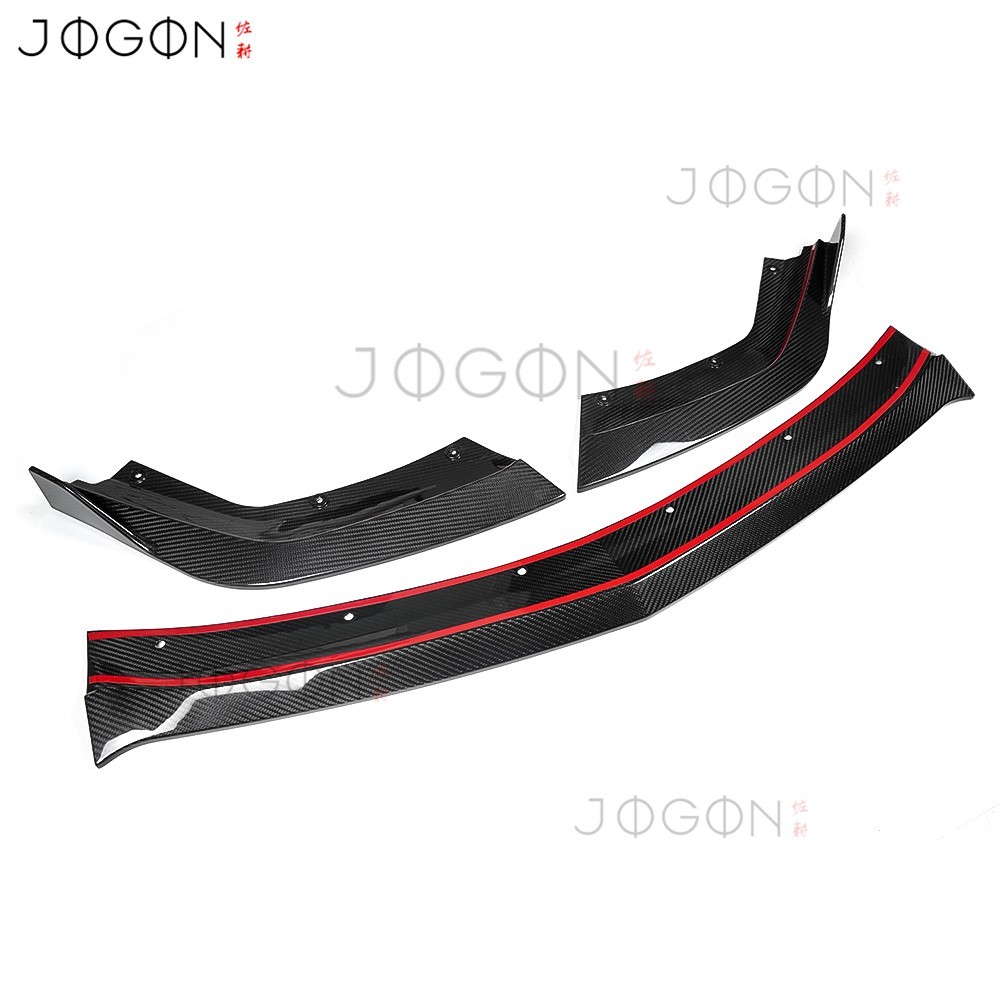 Carbon For Acura Integra Type S 2023 2024-2026 Exterior Front Bumper Lip Trims
