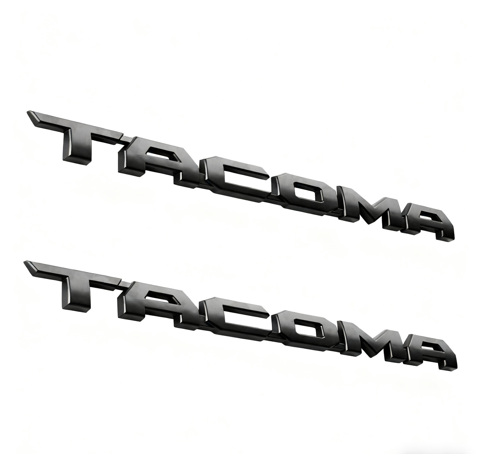 2Pcs Fit For TACOMA 2016-2024 Matte Black Door Side Emblem Left Right Nameplate