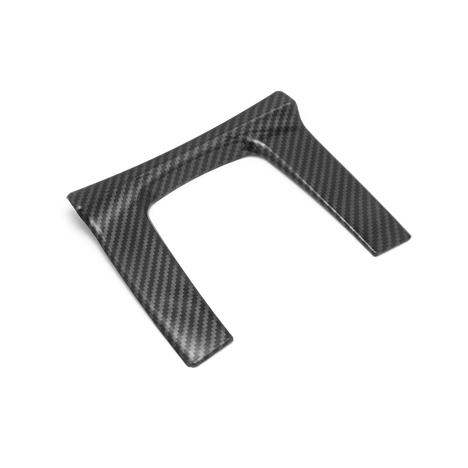 Carbon Fiber Style Automatic Gear Shift Panel Cover Decor For Honda Civic 16-21