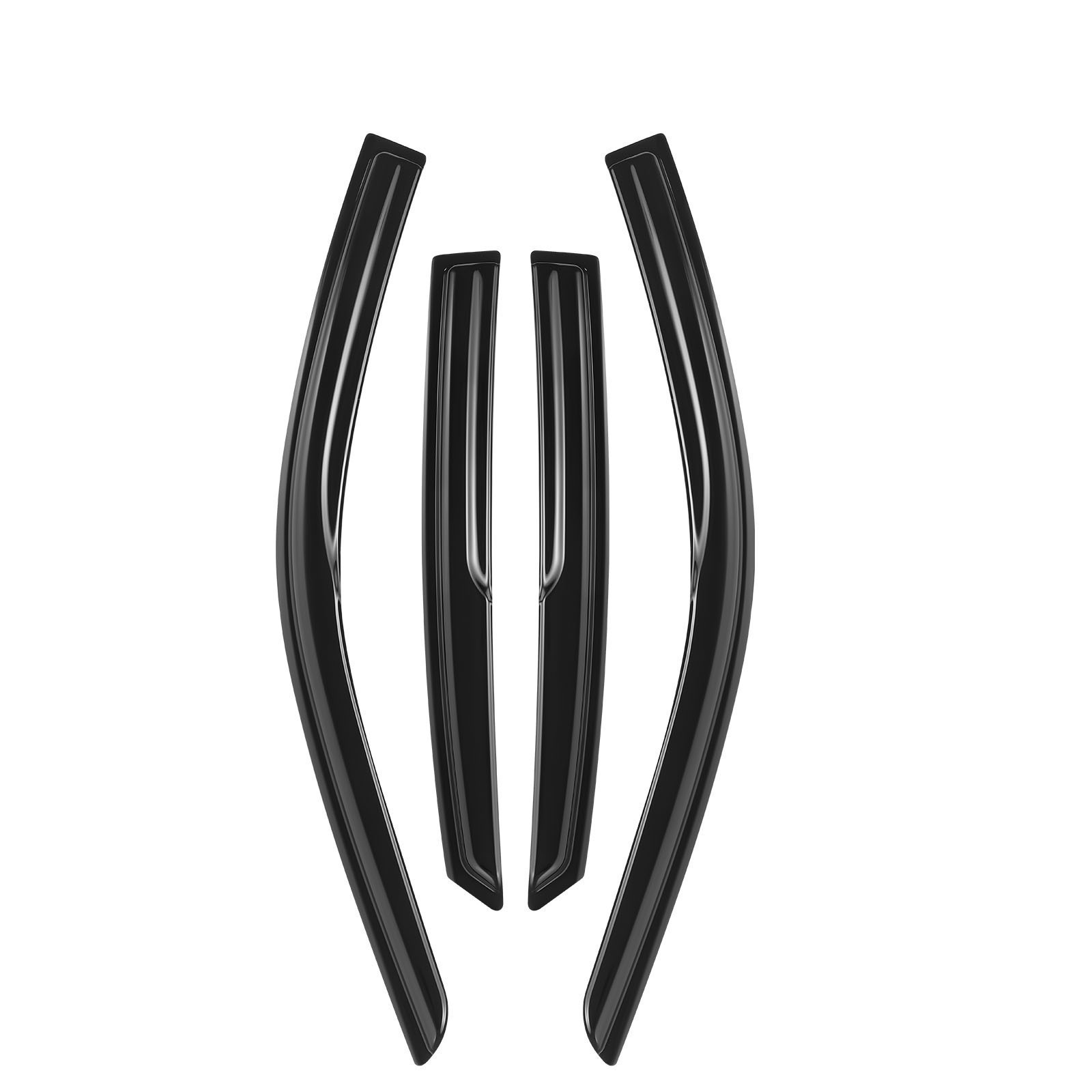 Window Visors Rain Guards Deflectors For 2022-2026 Honda Civic Sedan Mugen Style