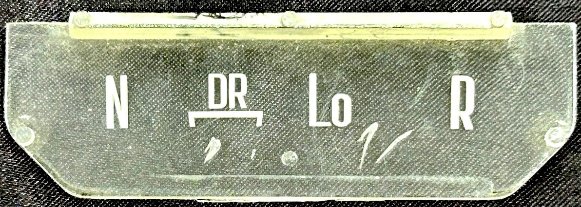1955/1956 Shift Lever Indicator – Cadillac? SEE DESCRIPTION