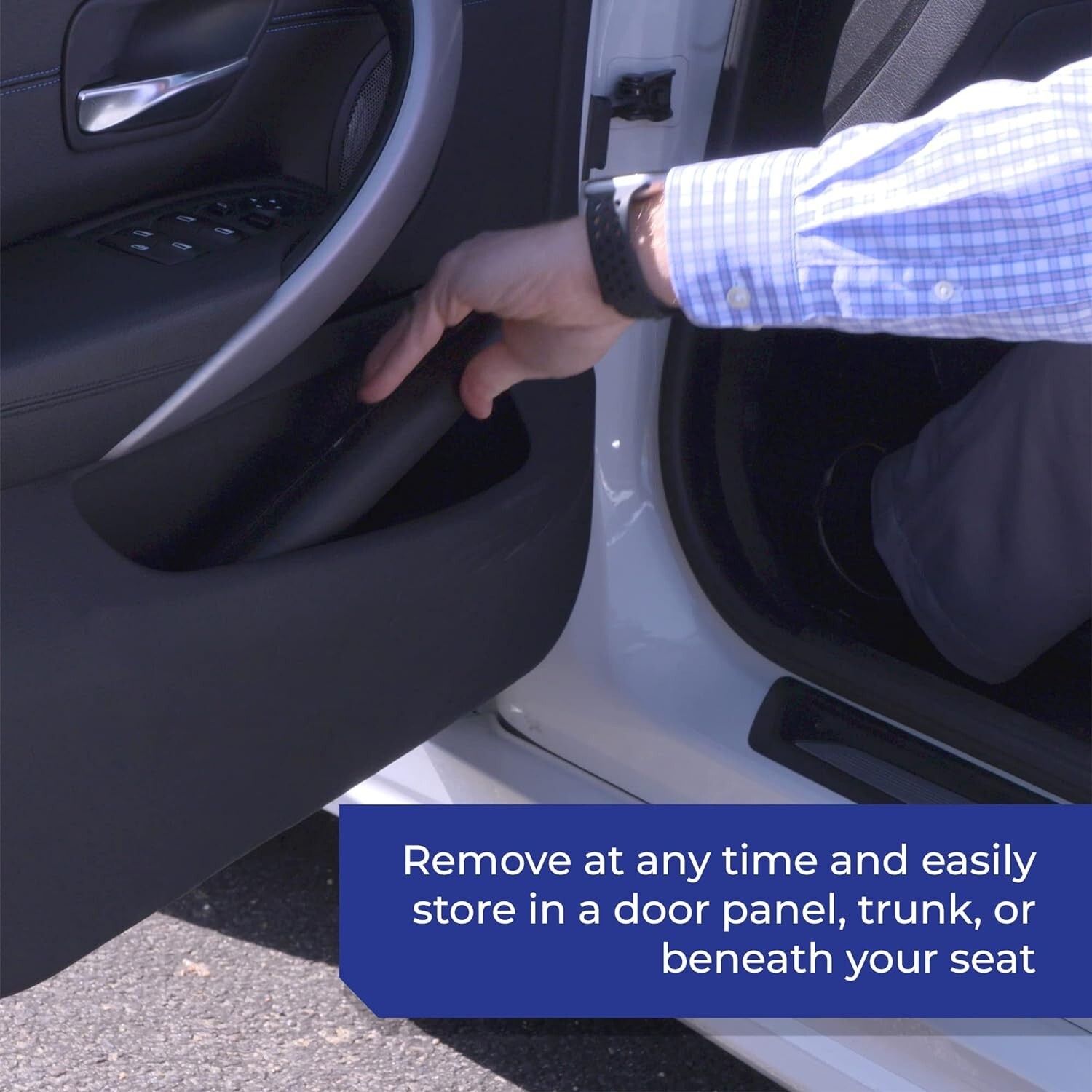 Dent Prevent Car Door Protector – Removable Magnetic Strips, Customizable Fit…