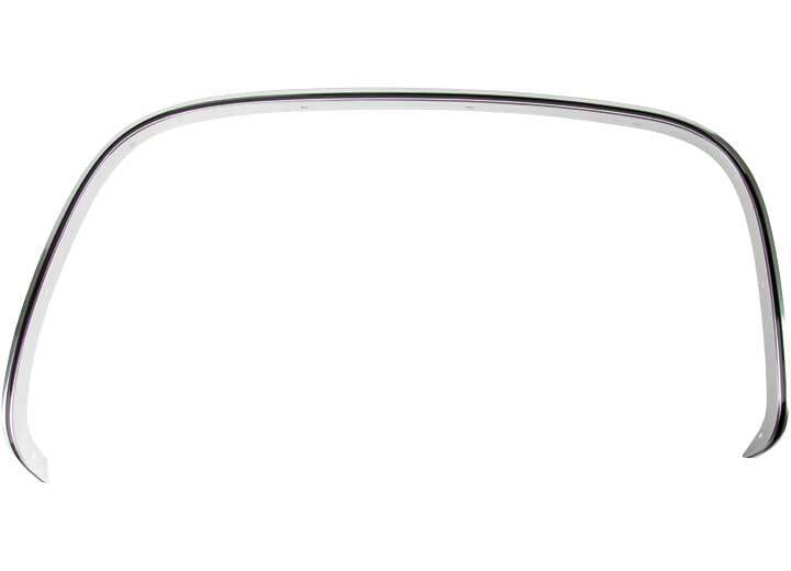 Front Right Wheel Arch Molding Chrome With Black Insert For Chevy GMC 14022806