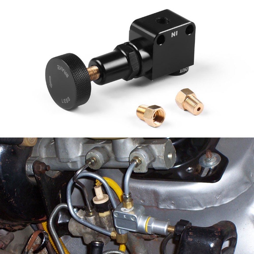 Aluminum Metal Brake Proportional Valve Adjustable In Line Disc Drum Brakes Part