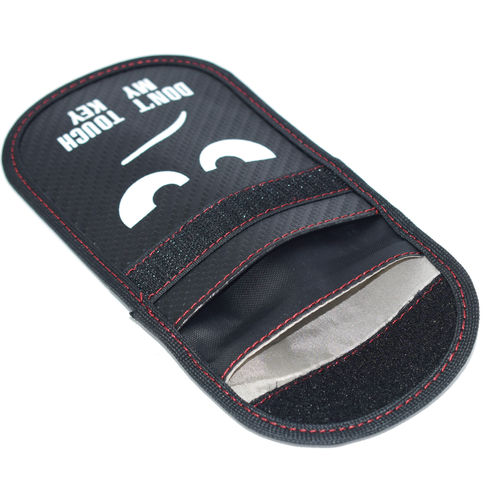 2Pcs Car Key Signal Blocker Case Faraday Cage Anti-Radiation Keyless Fob Bag US~