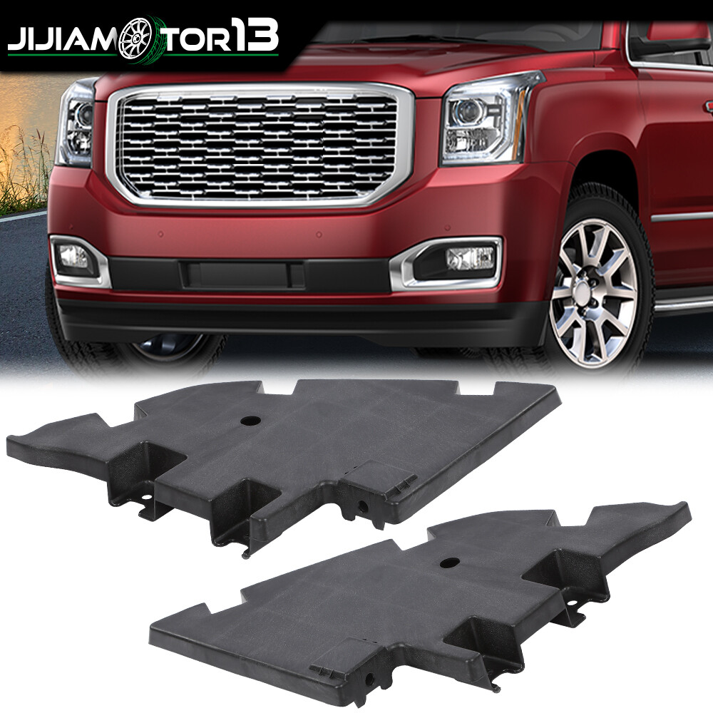 Fit For 2015-2018 GMC Yukon 2 Pack Front Driver & Passenger Side Bumper Filler