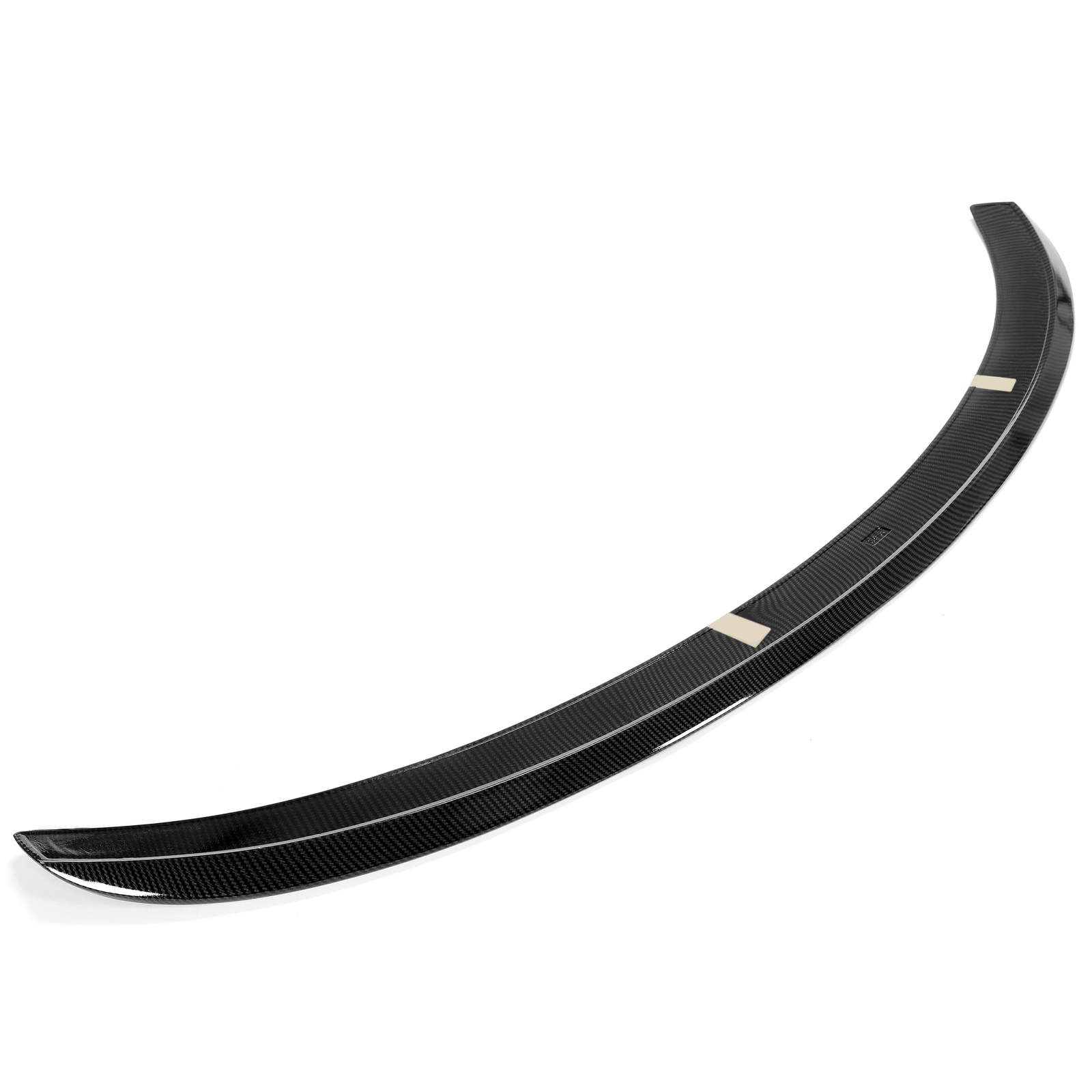 For Tesla Model 3 2017-2023 Rear Trunk Lip Spoiler Carbon Fiber Look Duck Tail