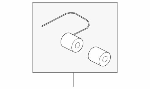 Genuine Ford Expedition Wheel Locks – Zinc-Plated For Hidden Lugs 2L1Z-1A043-AA