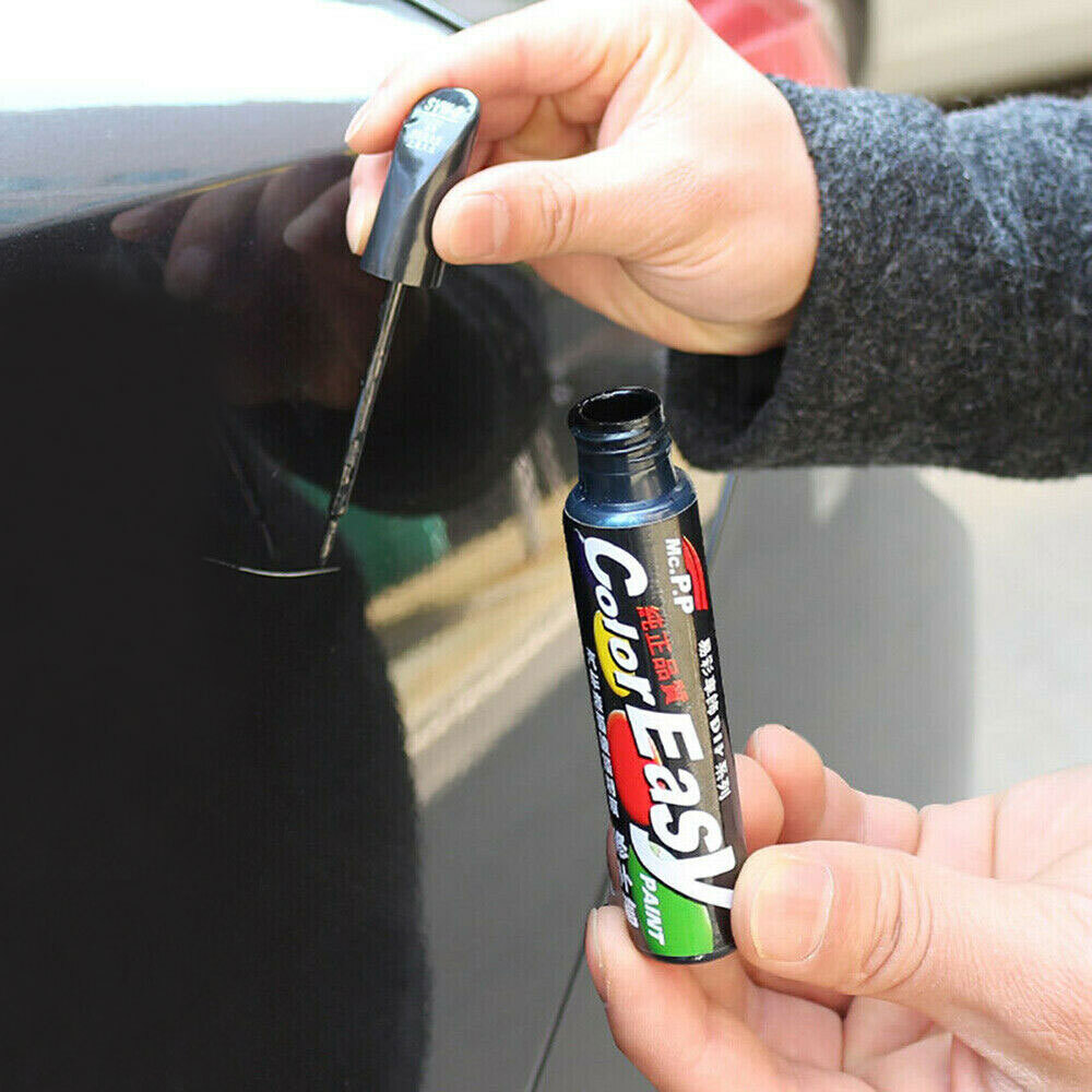 Black Car Paint Repair Pen Scratches Remover Touch Up Coat Applicator Fix Tool